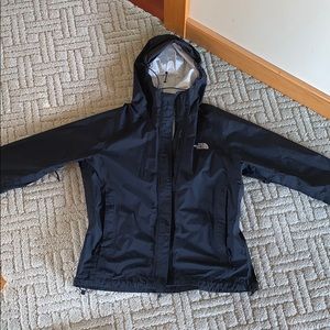 North Face black Windbreaker